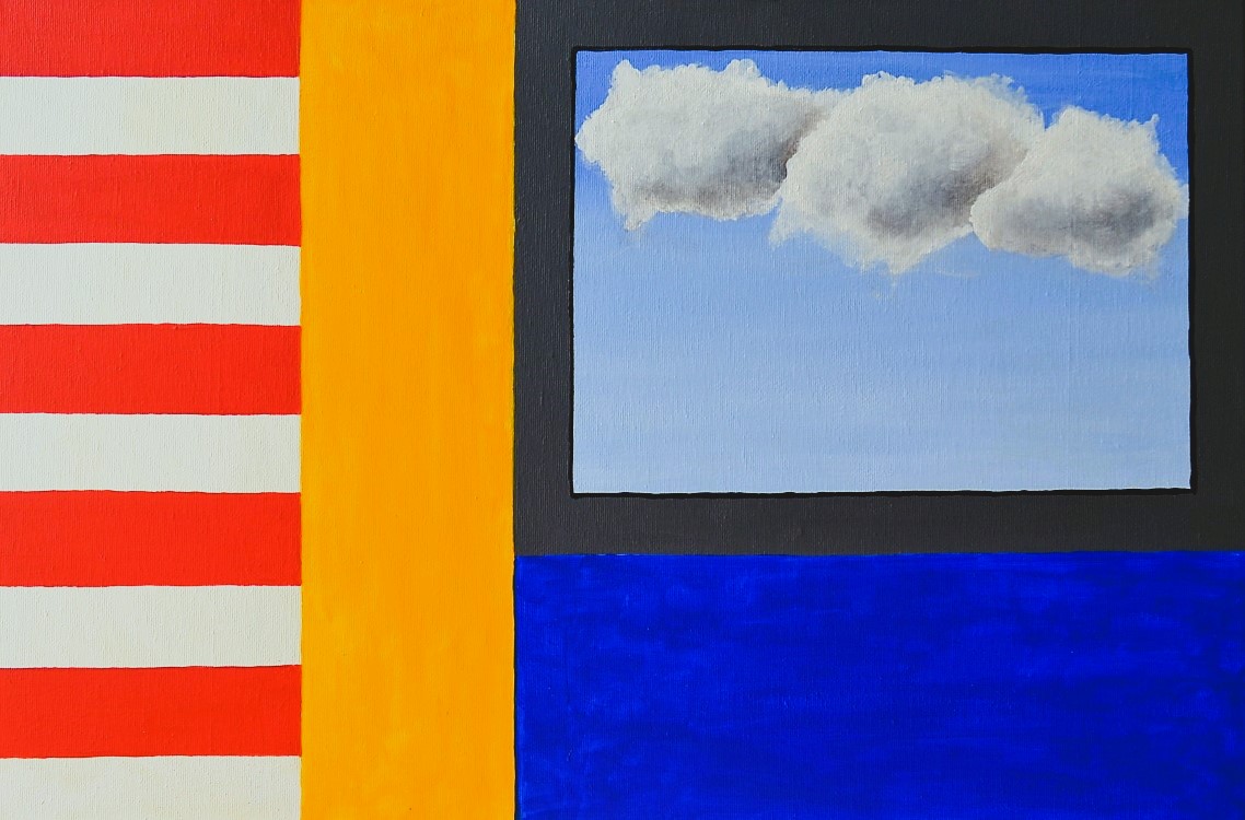 Komposition mit Wolken 3